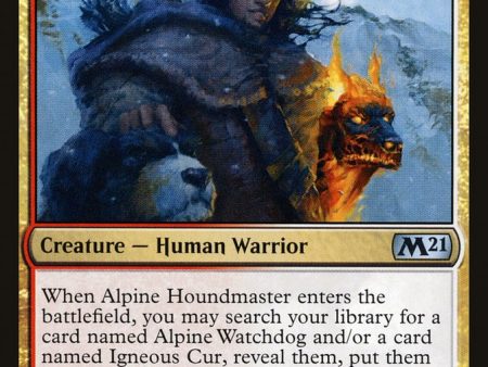 Alpine Houndmaster [Core Set 2021] Online