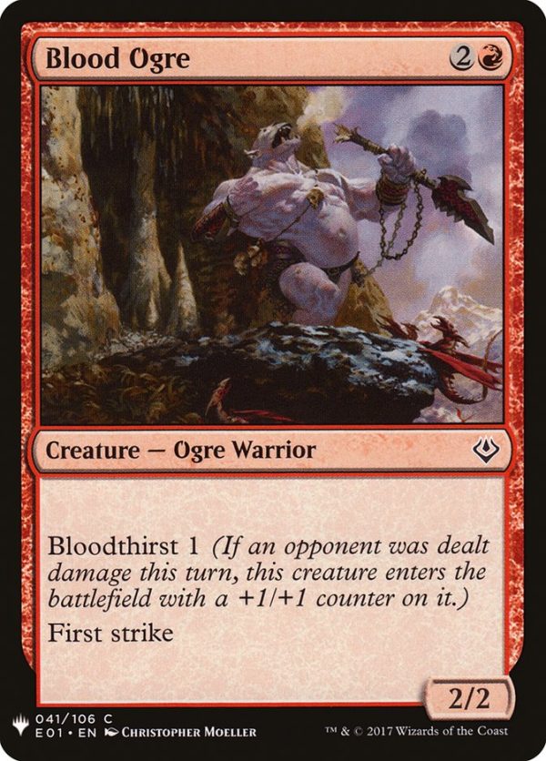 Blood Ogre [Mystery Booster] For Discount