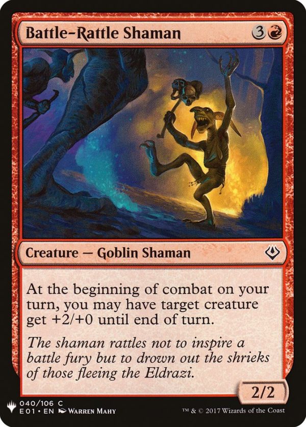 Battle-Rattle Shaman [Mystery Booster] on Sale