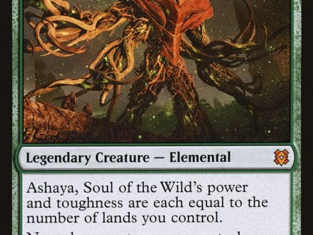 Ashaya, Soul of the Wild [Zendikar Rising] For Cheap