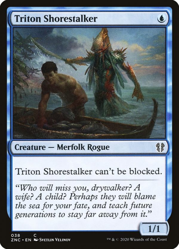 Triton Shorestalker [Zendikar Rising Commander] For Cheap