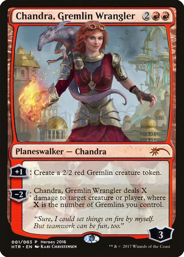 Chandra, Gremlin Wrangler [Heroes of the Realm] Cheap