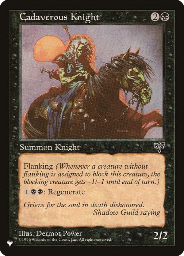 Cadaverous Knight [The List] For Discount