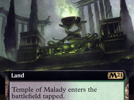 Temple of Malady (Extended Art) [Core Set 2021] For Cheap