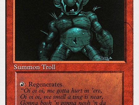 Uthden Troll [Summer Magic   Edgar] For Cheap