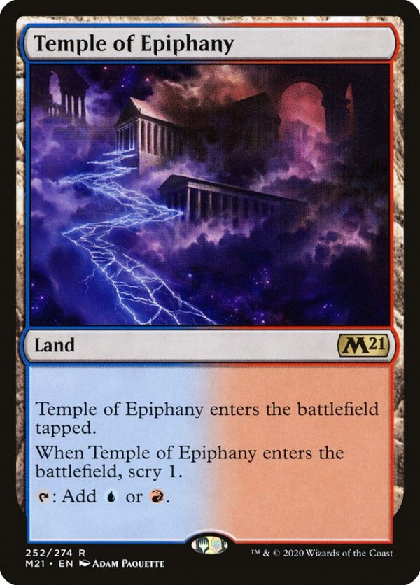 Temple of Epiphany [Core Set 2021] Hot on Sale