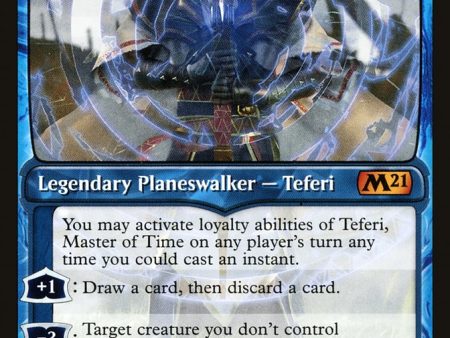 Teferi, Master of Time (Showcase) (291) [Core Set 2021] Discount