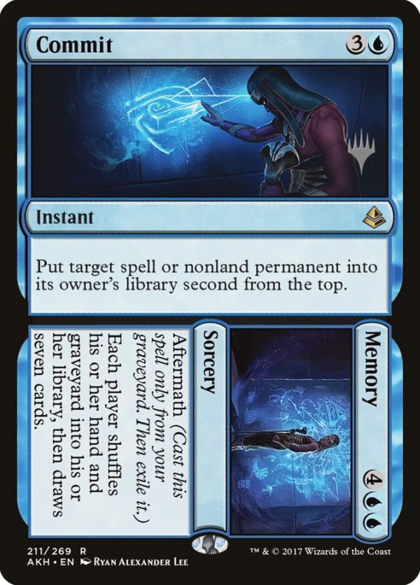 Commit    Memory (Promo Pack) [Amonkhet Promos] Cheap