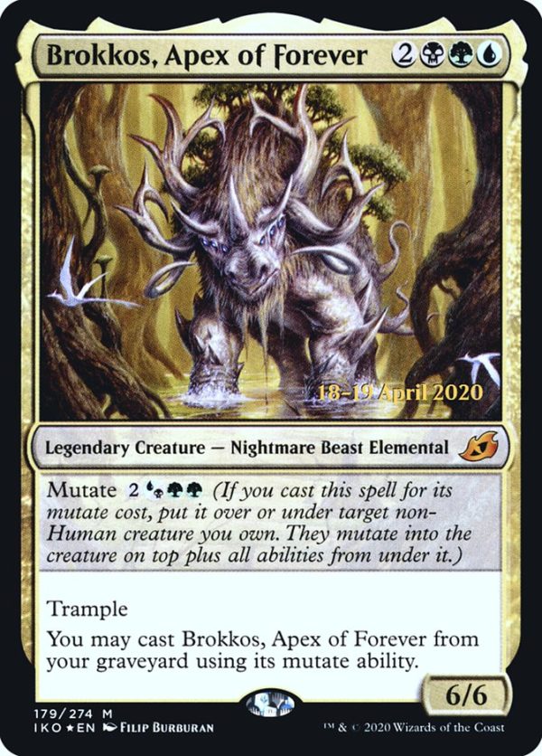 Brokkos, Apex of Forever [Ikoria: Lair of Behemoths Prerelease Promos] Online