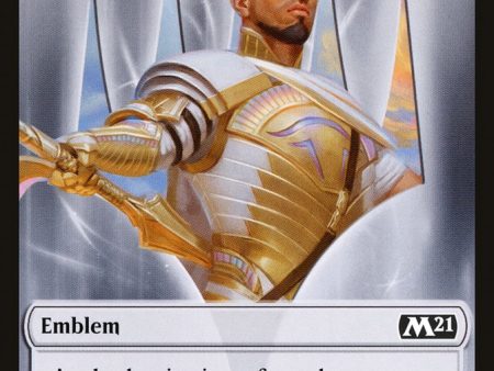 Basri Ket Emblem [Core Set 2021 Tokens] For Cheap