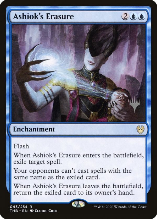 Ashiok s Erasure (Promo Pack) [Theros Beyond Death Promos] Online now