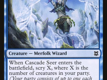 Cascade Seer [Zendikar Rising] Cheap