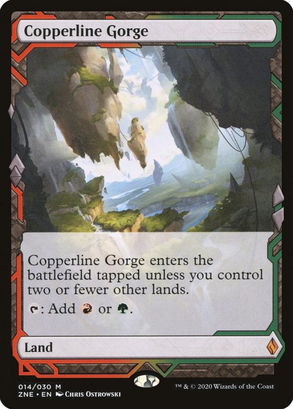 Copperline Gorge (Expeditions) [Zendikar Rising Expeditions] Online Hot Sale