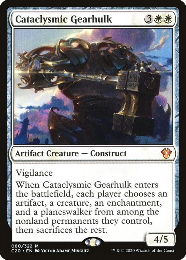 Cataclysmic Gearhulk [Commander 2020] For Sale