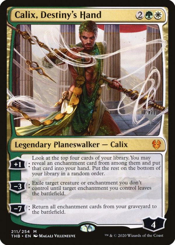 Calix, Destiny s Hand (Promo Pack) [Theros Beyond Death Promos] For Discount