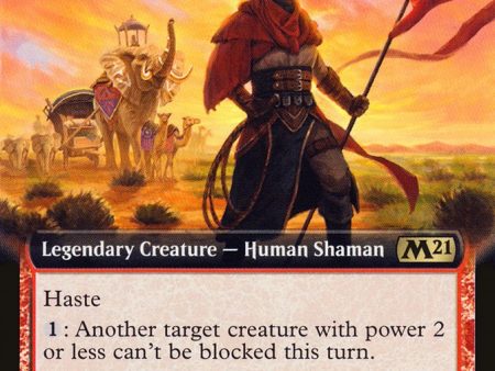 Subira, Tulzidi Caravanner (Extended Art) [Core Set 2021] Hot on Sale