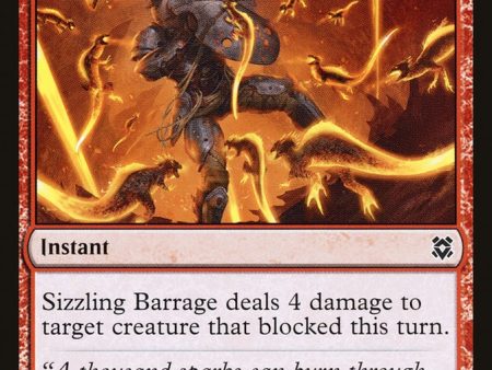 Sizzling Barrage [Zendikar Rising] Discount