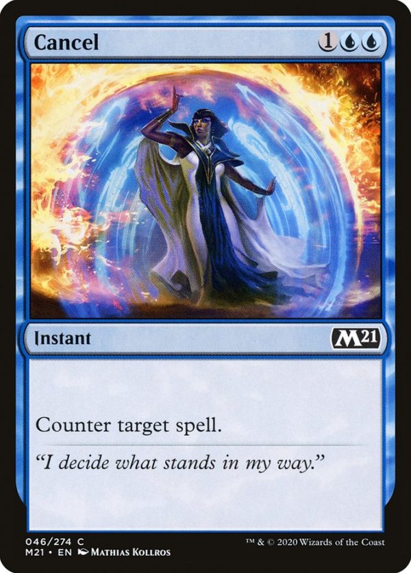 Cancel [Core Set 2021] Supply