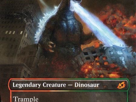 Zilortha, Strength Incarnate - Godzilla, King of the Monsters (Buy-A-Box) [Ikoria: Lair of Behemoths Promos] Online Hot Sale