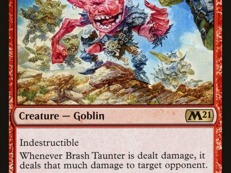 Brash Taunter [Core Set 2021] Sale