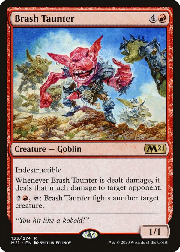 Brash Taunter [Core Set 2021] Sale