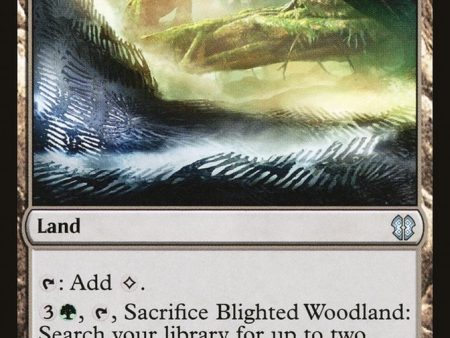 Blighted Woodland [Zendikar Rising Commander] Discount