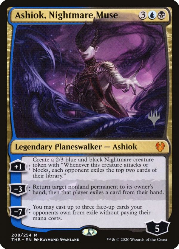 Ashiok, Nightmare Muse (Promo Pack) [Theros Beyond Death Promos] Online Sale