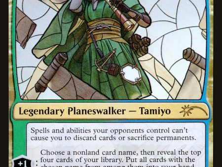 Tamiyo, Collector of Tales (Stained Glass) [Secret Lair Drop Promos] Fashion