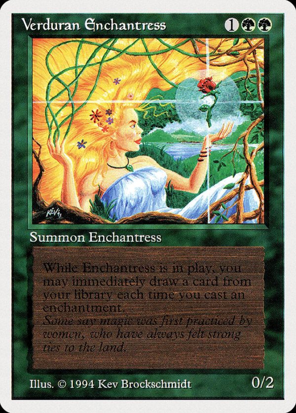 Verduran Enchantress [Summer Magic   Edgar] Online Hot Sale