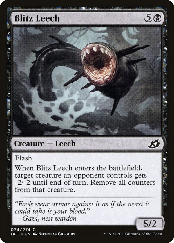 Blitz Leech [Ikoria: Lair of Behemoths] Online now