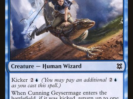 Cunning Geysermage [Zendikar Rising] Online now