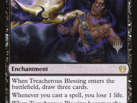 Treacherous Blessing (Promo Pack) [Theros Beyond Death Promos] Fashion