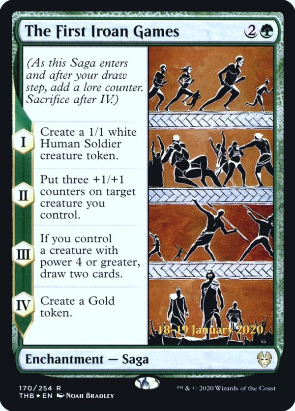 The First Iroan Games [Theros Beyond Death Prerelease Promos] For Discount