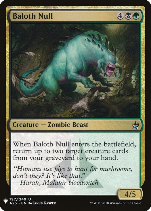 Baloth Null [Mystery Booster] For Cheap