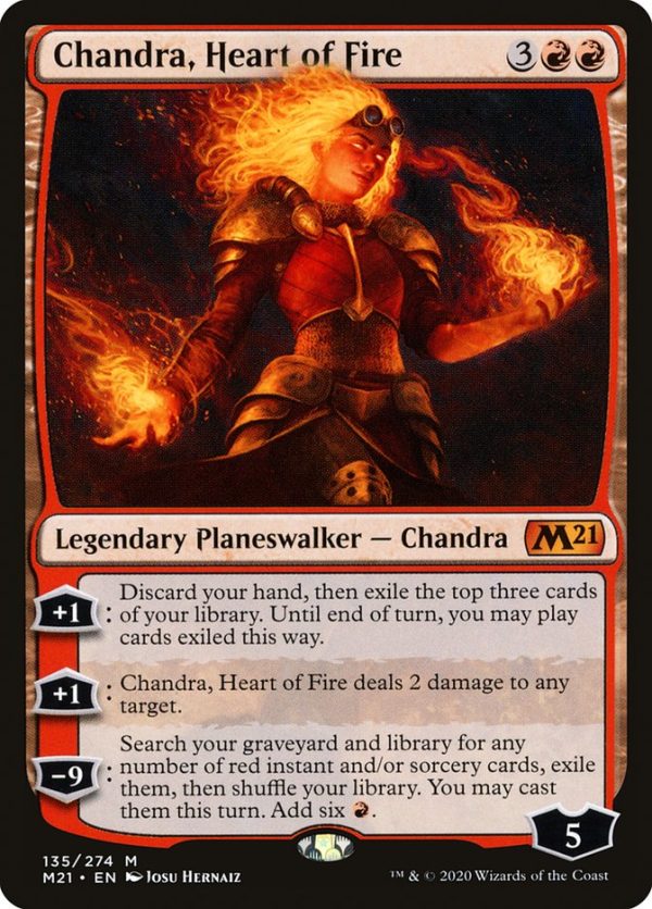 Chandra, Heart of Fire [Core Set 2021] Cheap