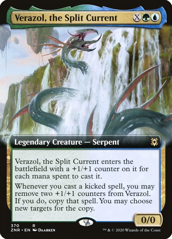 Verazol, the Split Current (Extended Art) [Zendikar Rising] Fashion