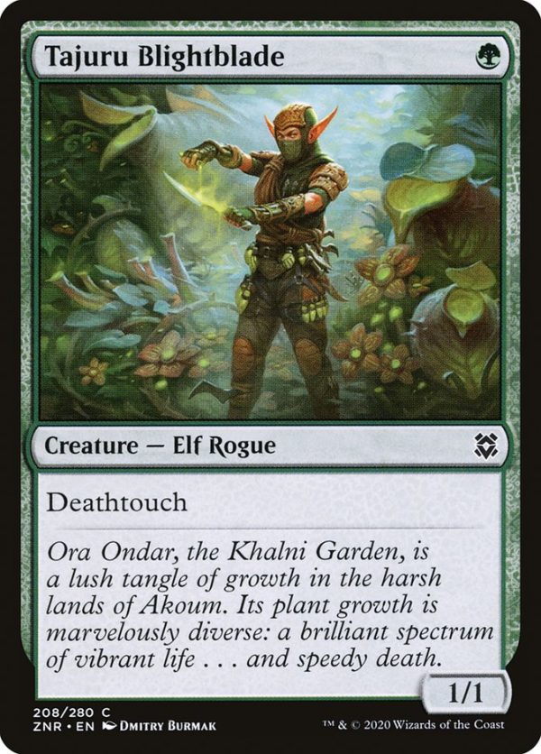 Tajuru Blightblade [Zendikar Rising] on Sale