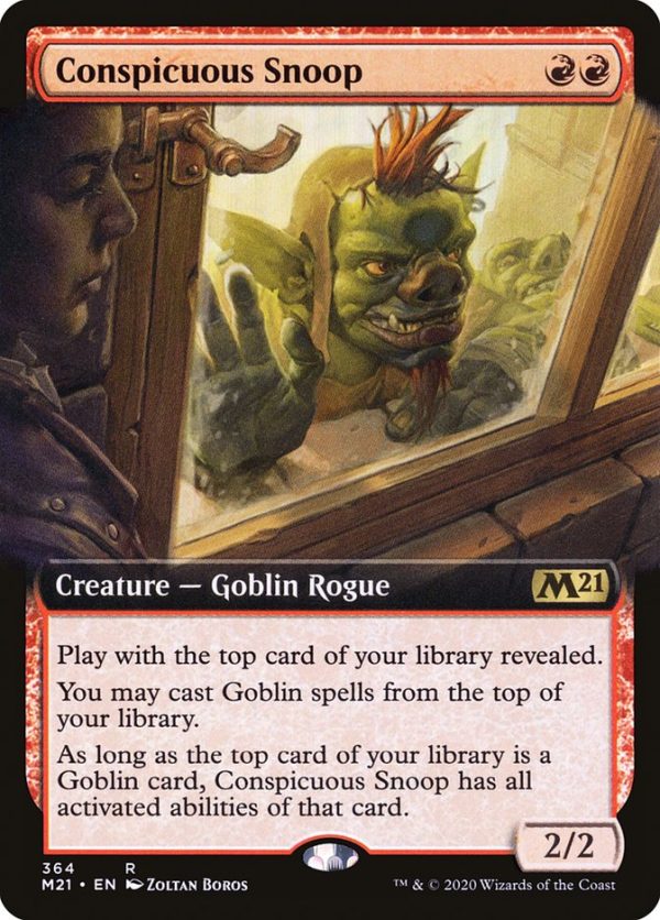 Conspicuous Snoop (Extended Art) [Core Set 2021] Discount