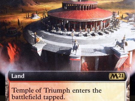 Temple of Triumph (Extended Art) [Core Set 2021] Supply