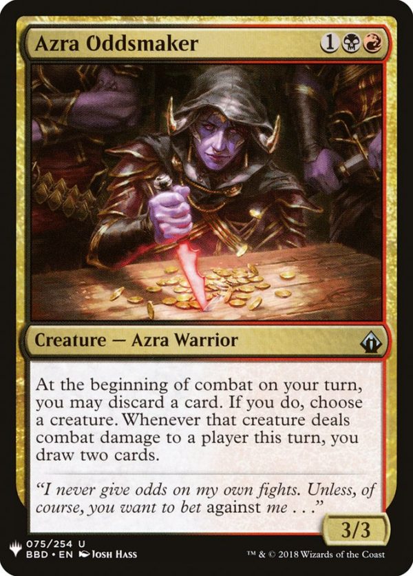 Azra Oddsmaker [Mystery Booster] Sale