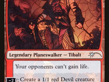 Tibalt, Rakish Instigator (Stained Glass) [Secret Lair Drop Promos] Online Sale