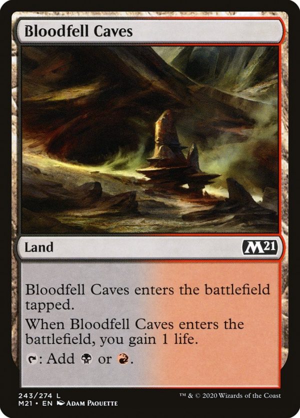 Bloodfell Caves [Core Set 2021] Discount