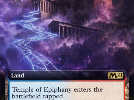 Temple of Epiphany (Extended Art) [Core Set 2021] Discount