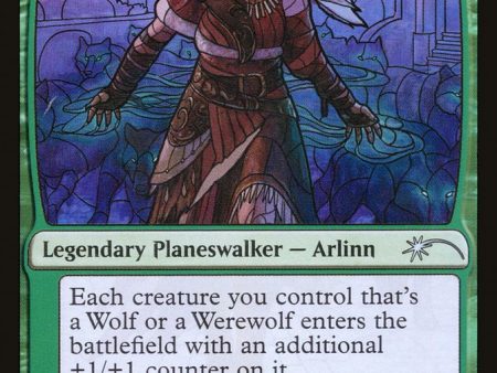 Arlinn, Voice of the Pack (Stained Glass) [Secret Lair Drop Promos] Cheap