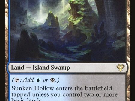 Sunken Hollow [Commander 2020] Cheap