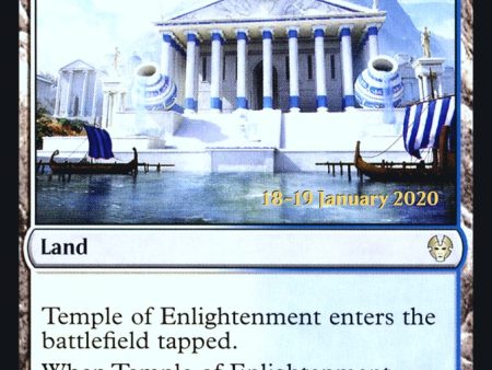 Temple of Enlightenment [Theros Beyond Death Prerelease Promos] For Sale