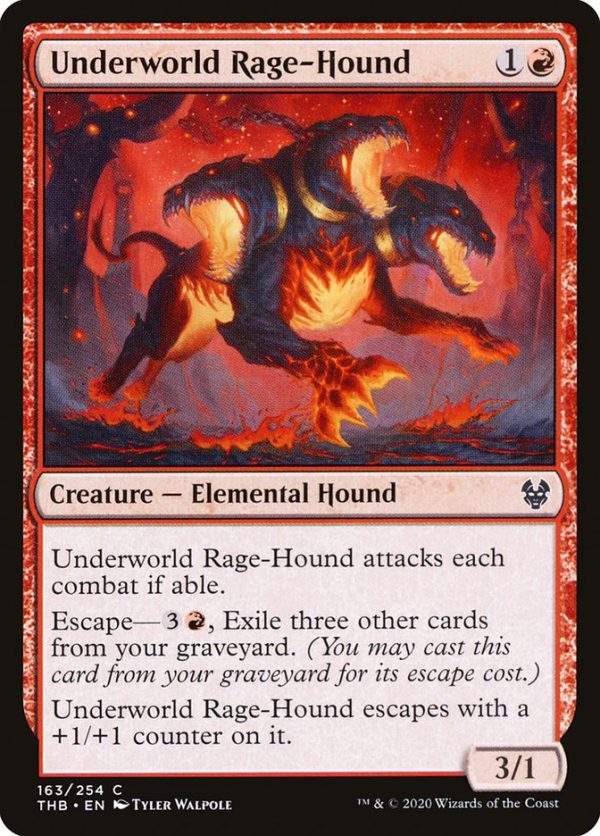 Underworld Rage-Hound [Theros Beyond Death] Discount