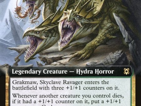 Grakmaw, Skyclave Ravager (Extended Art) [Zendikar Rising] Sale