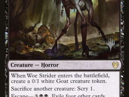 Woe Strider (Promo Pack) [Theros Beyond Death Promos] Sale