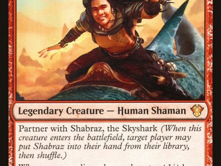 Brallin, Skyshark Rider [Commander 2020] For Cheap